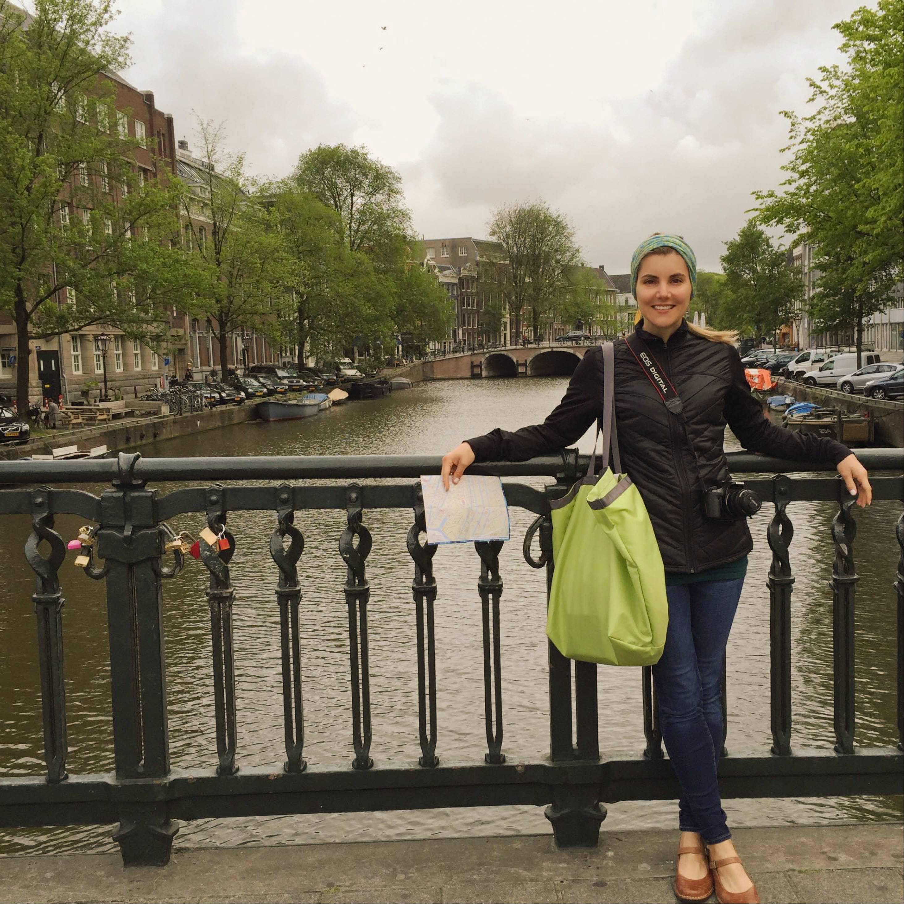 Photo of Prof. Kirsten Kumpf Baele in Amsterdam